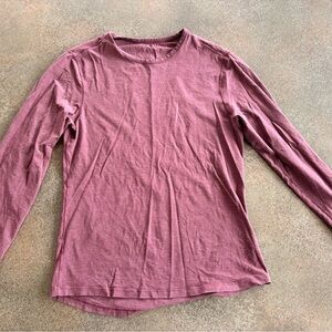 Lululemon men’s  Long Sleeve Top in Mauve